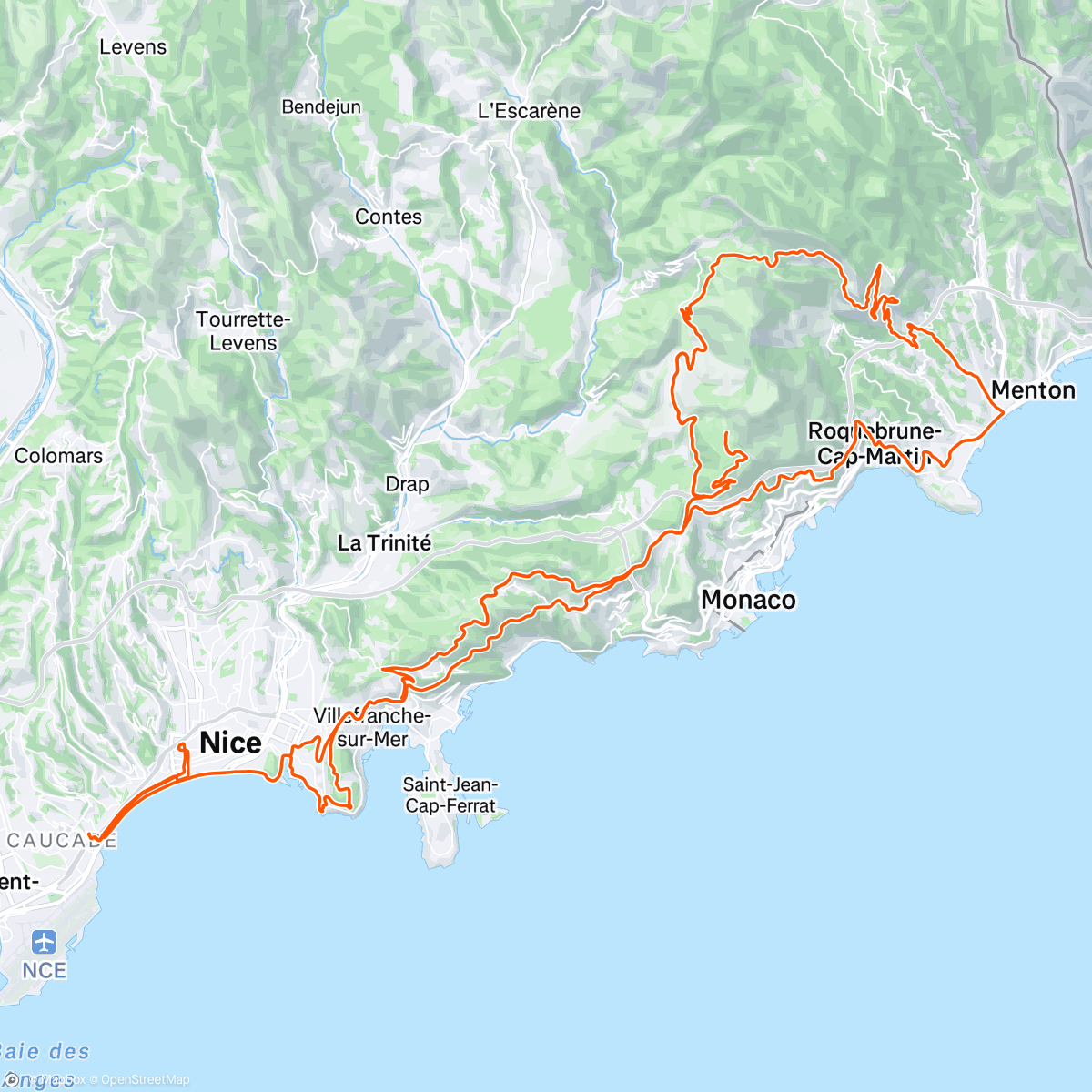 Mapa de la actividad, Un madone en haut de la madone ❄️