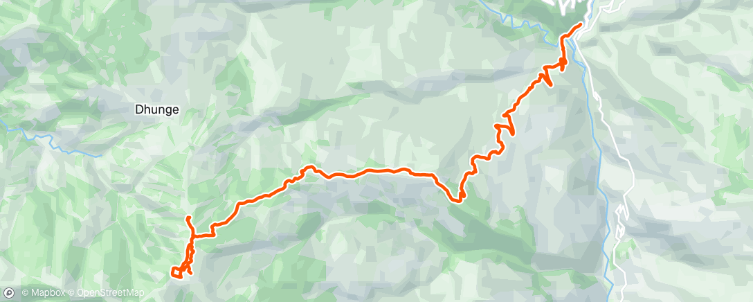 Map of the activity, DOLAKHA 🇳🇵Day 1