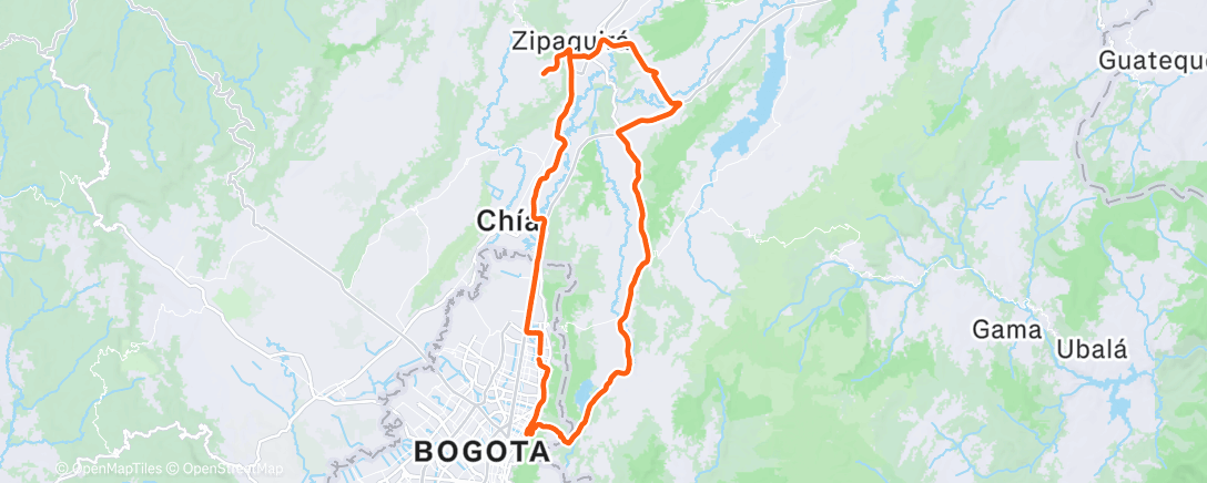 Peta aktivitas, 2026-01-07Ride