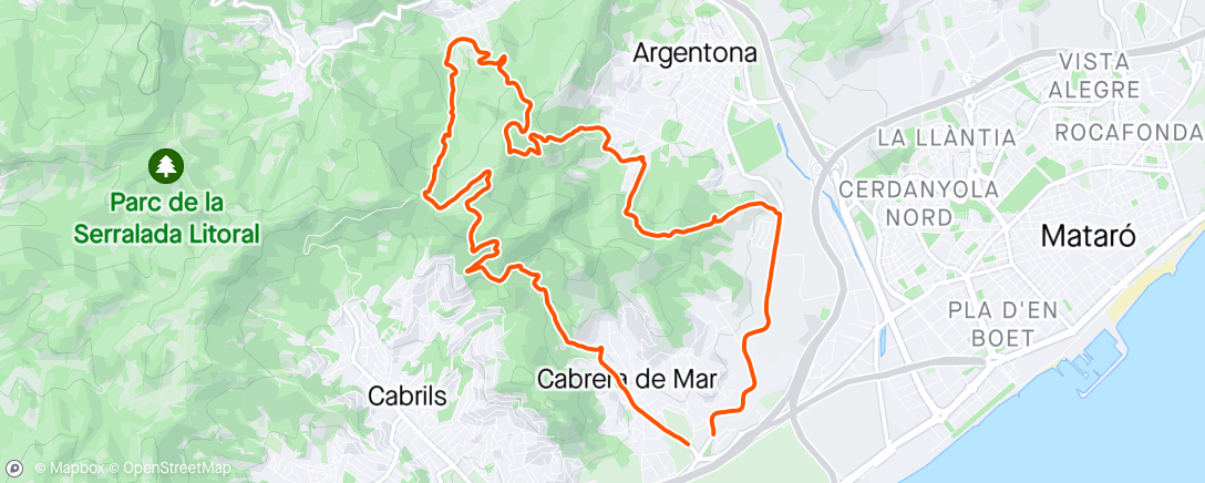 Map of the activity, Ebikeee