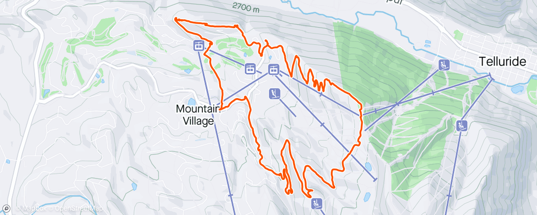 Map of the activity, Babe wake up, new trail just dropped