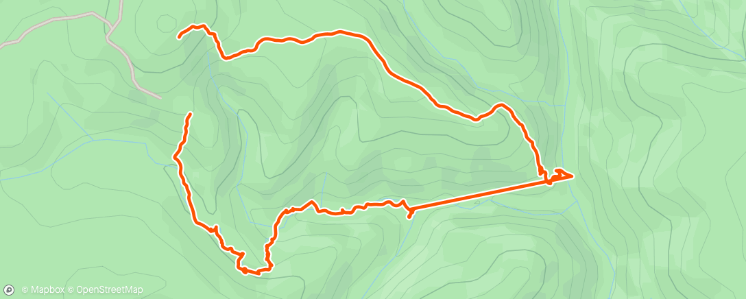Map of the activity, Twister and Rocky Creek Canyons
