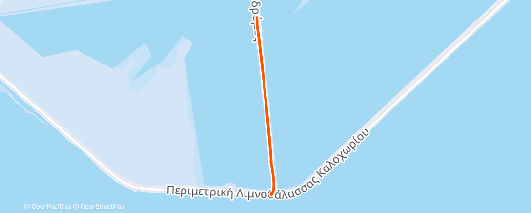 Карта физической активности (Afternoon Walk)