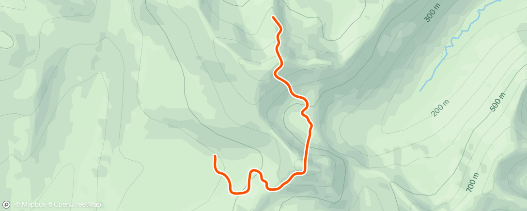 Map of the activity, Zwift - Scotland