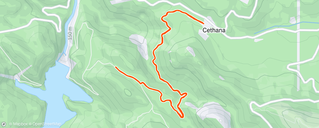 Map of the activity, 3x8’ tempo en bosse