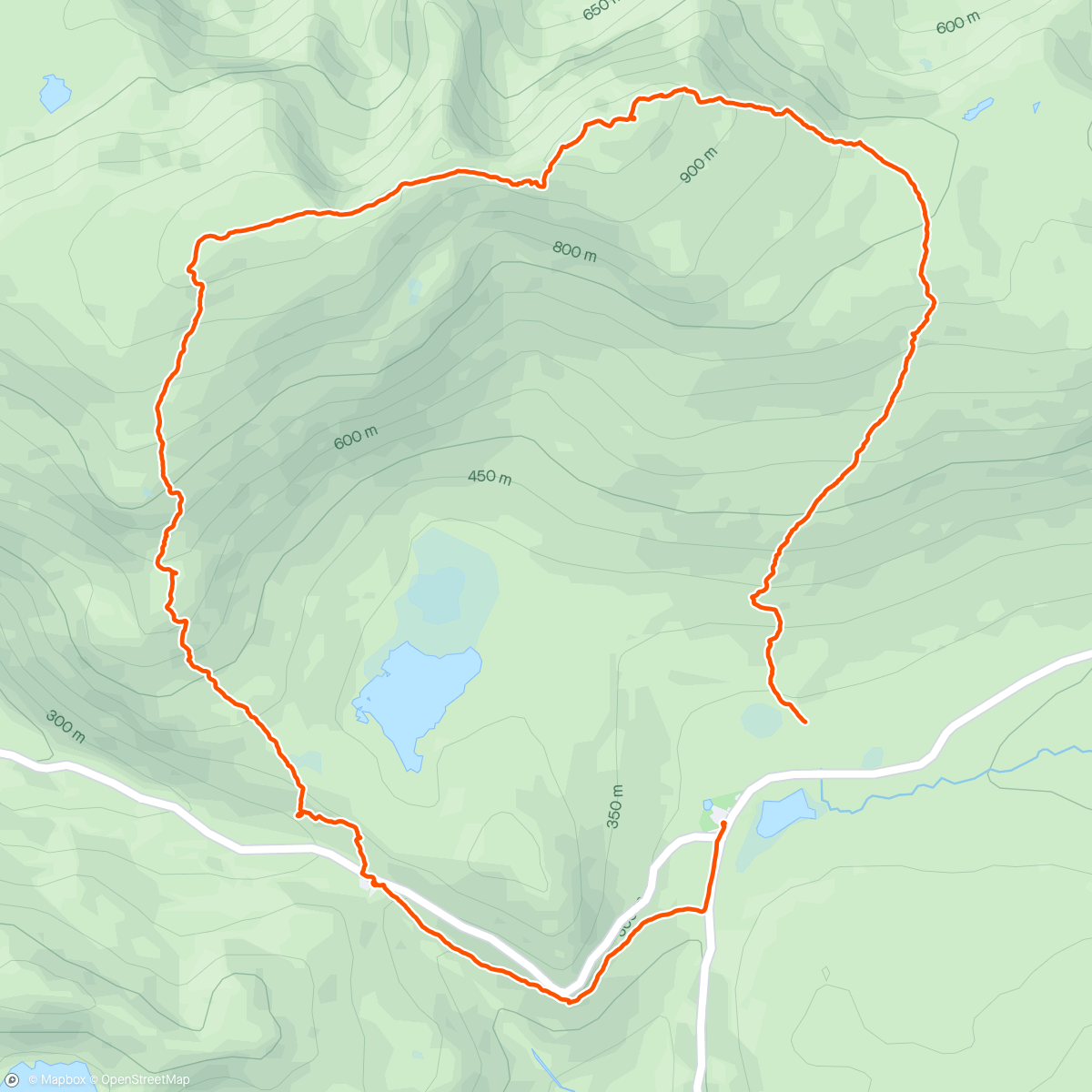 Map of the activity, All that Glyders is gold