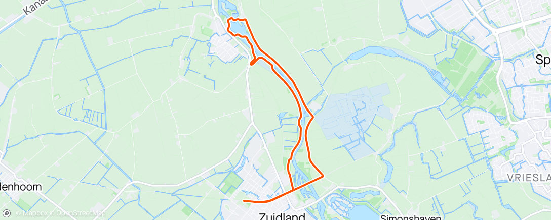 Map of the activity, RoadtoZM’24 - easy jog