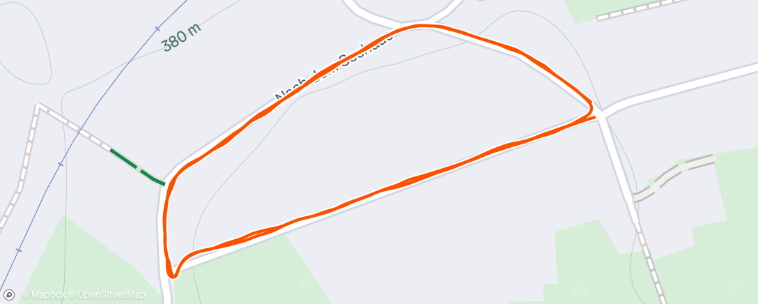 Map of the activity, Wanderung am Nachmittag