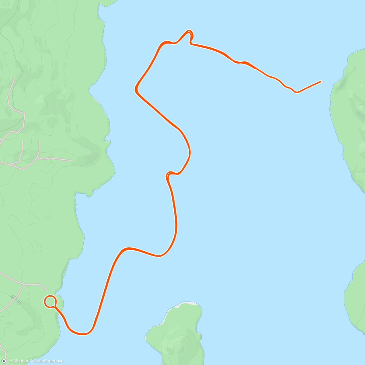 Carte de l'activité Zwift - Climb Portal: Col du Rosier at 125% Elevation in Watopia