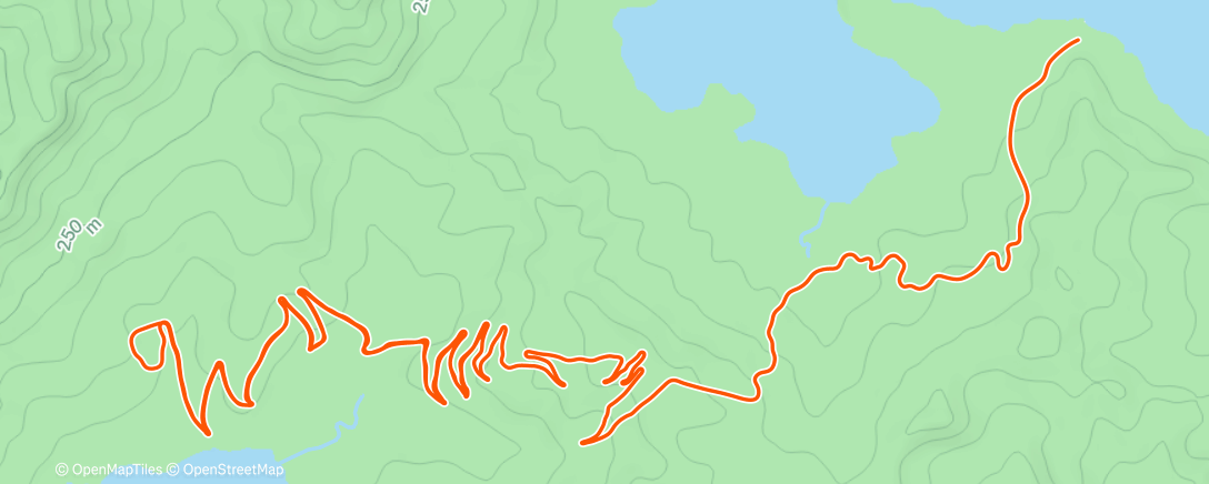 Map of the activity, Zwift - Road to Sky in Watopia