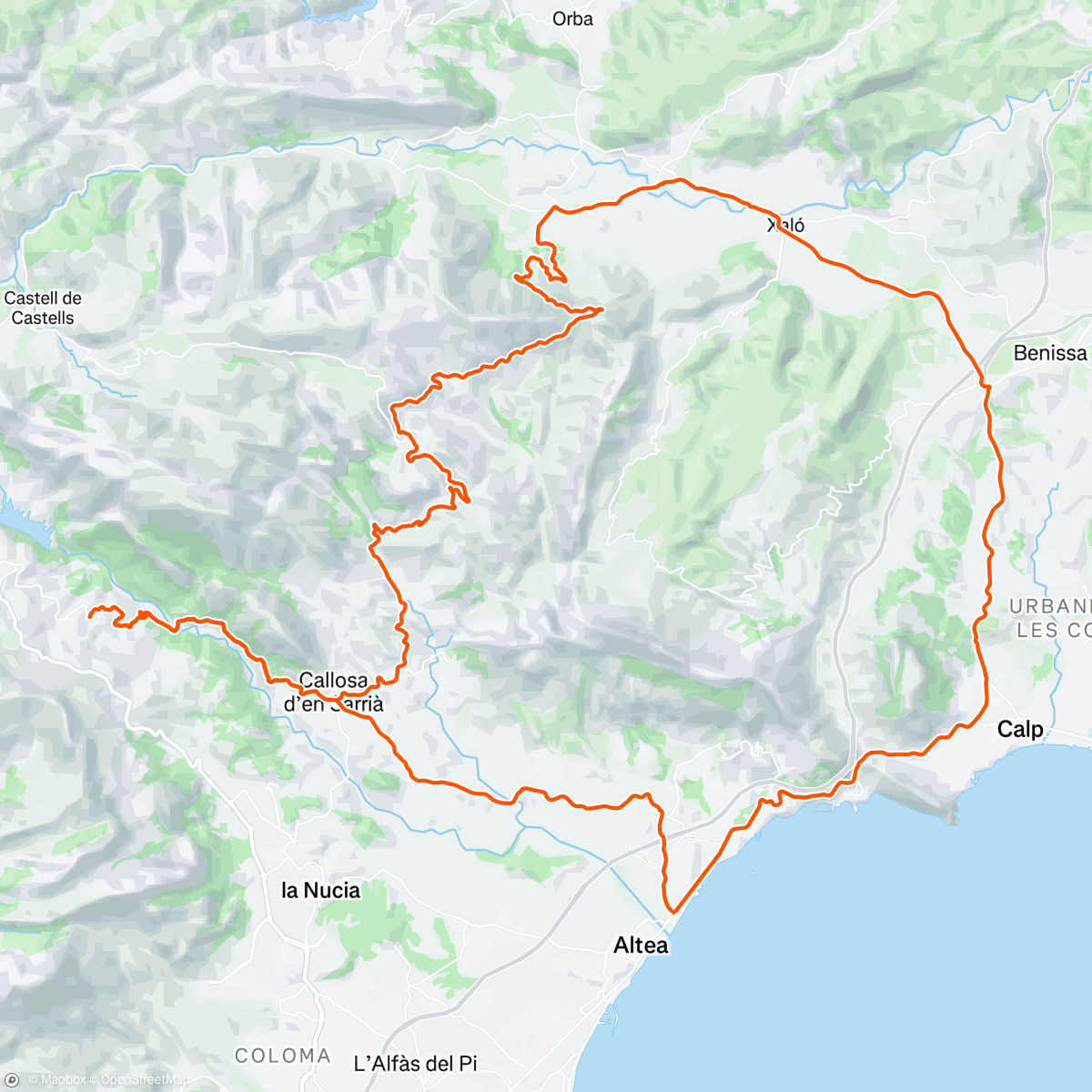 Mapa de la actividad (Ben’s Bakery Express)