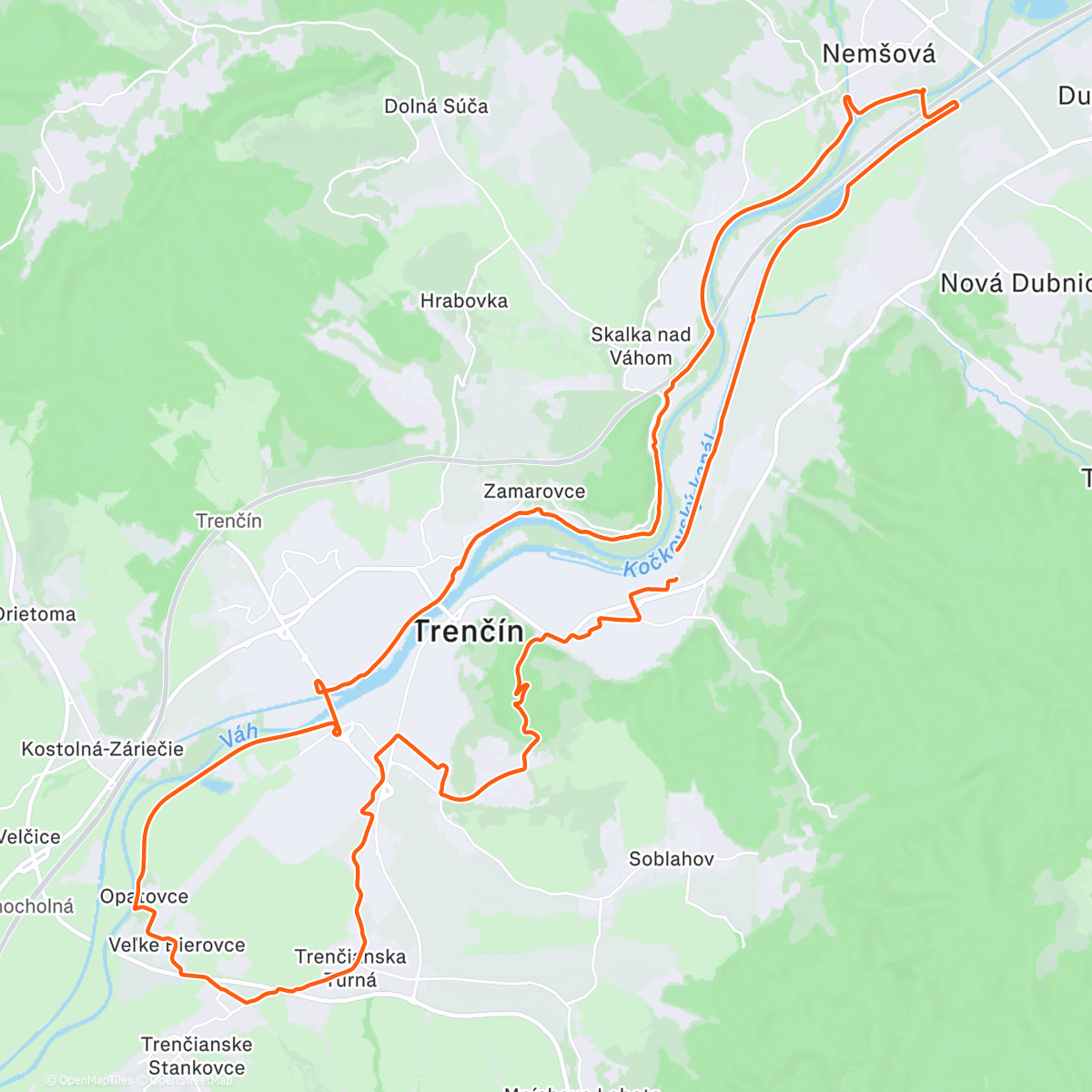 Map of the activity, Pretočiť🌞⚡️
