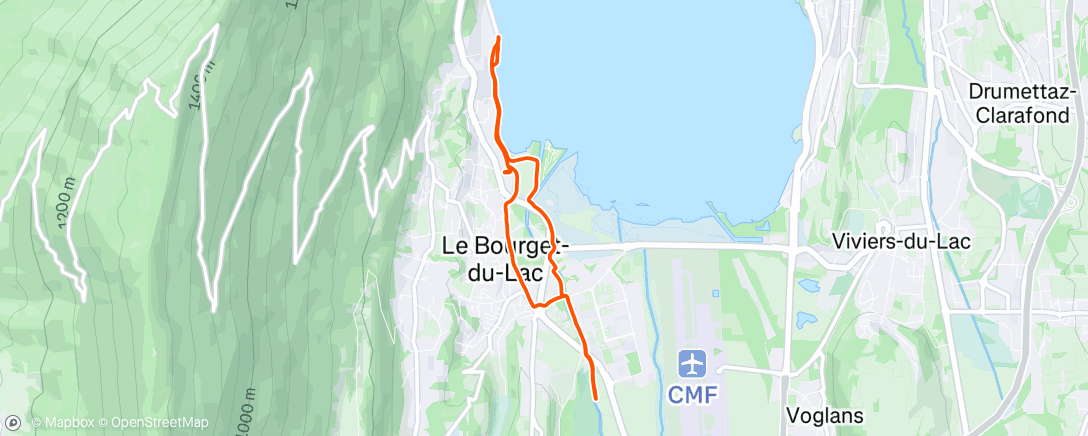 Carte de l'activité Peinard sous la flotte