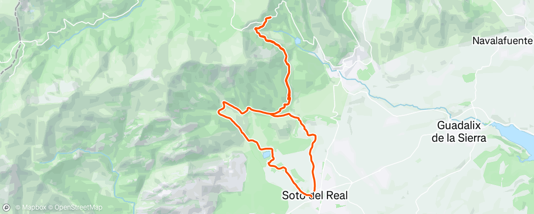 Map of the activity, A despejarse!