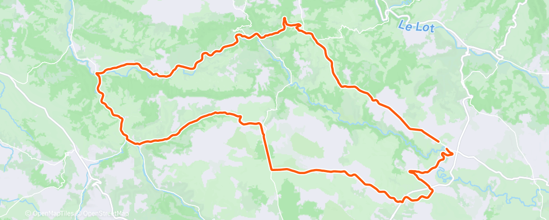 Map of the activity, Sortie avec JP