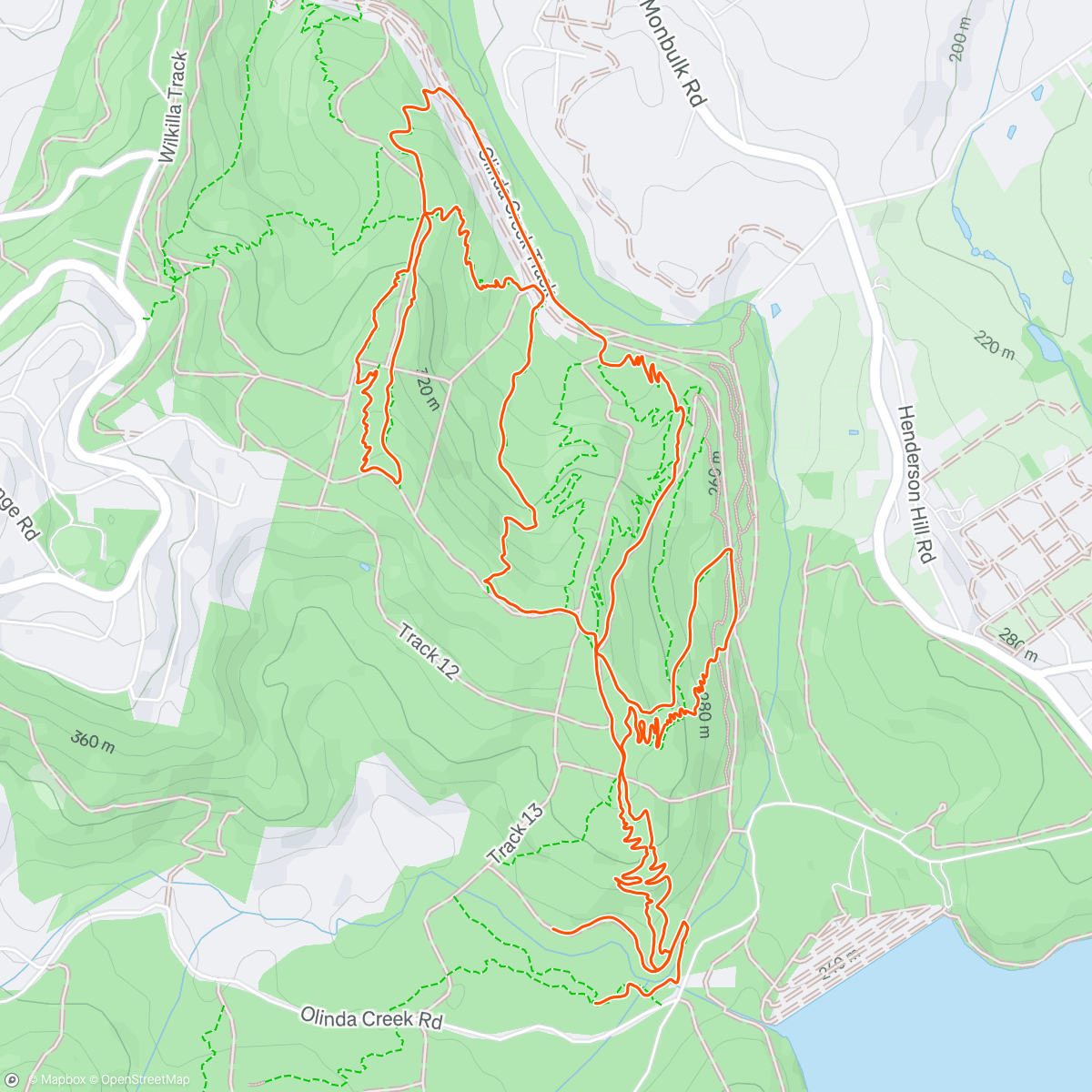 Map of the activity, Make your own bike club - and me