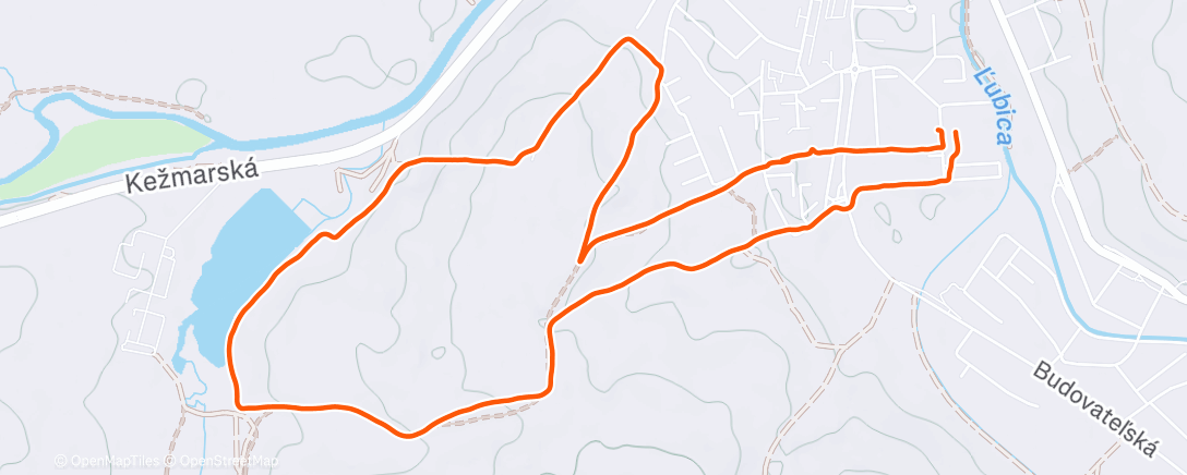 Карта физической активности (Suchá hora❄️Trail Run)