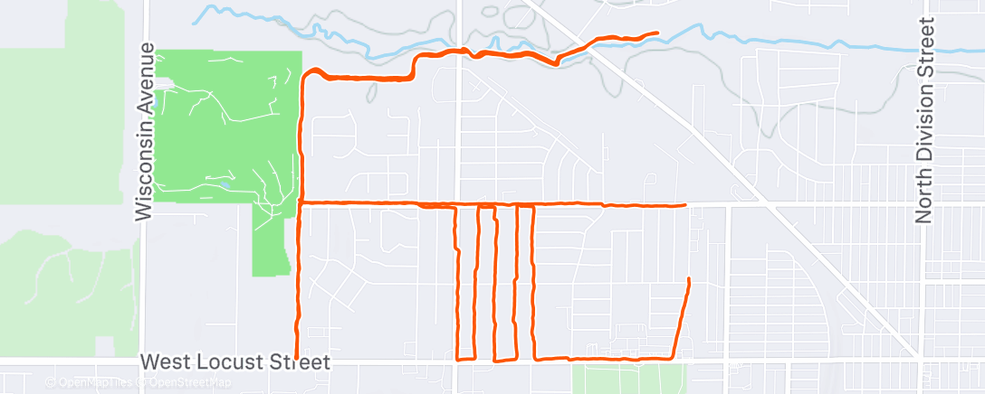 Map of the activity, Just me and my demons 😎