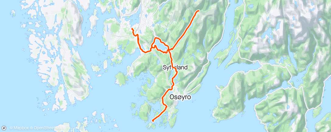 Map of the activity, Vedholmen og Hausdalen med Ståle