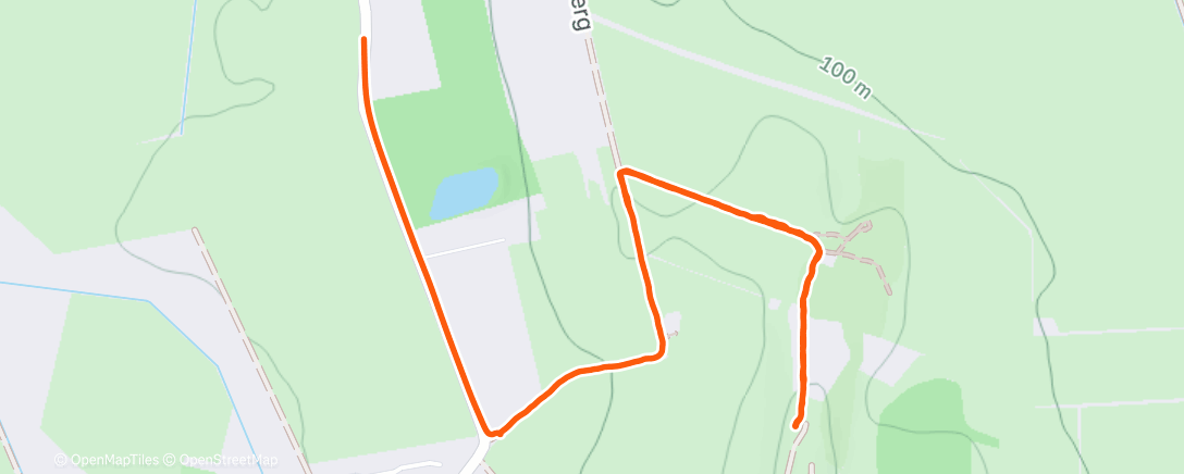 Map of the activity, Spaziergang am Nachmittag