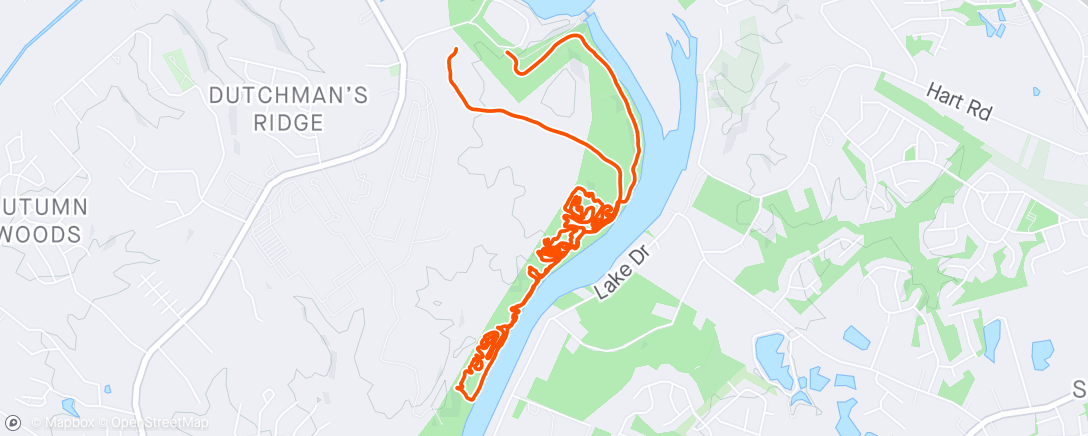 Map of the activity, Some trail time with the little Bro