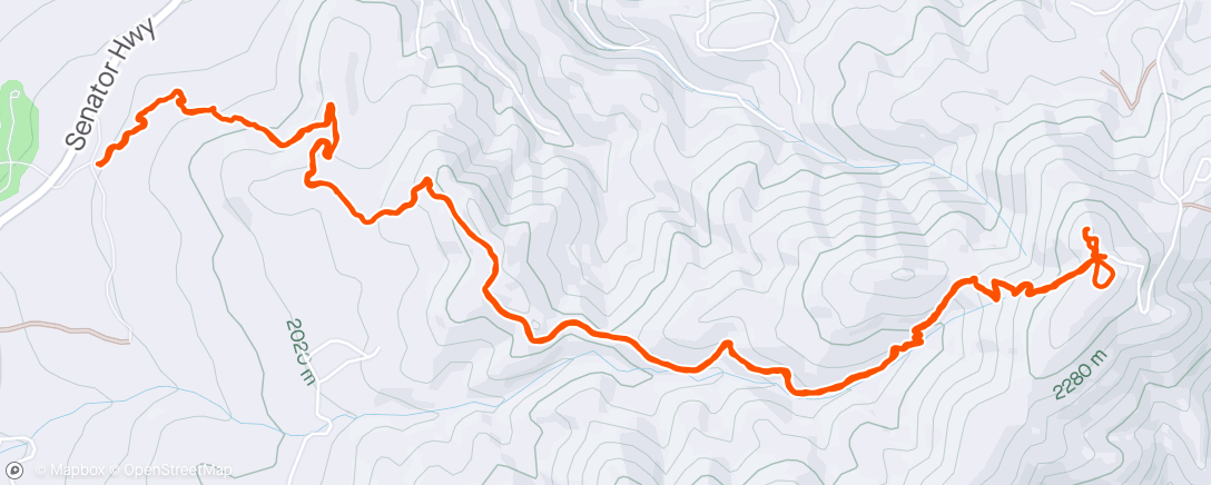 Mapa de la actividad (The 307 to Spruce Mountain w Rich)
