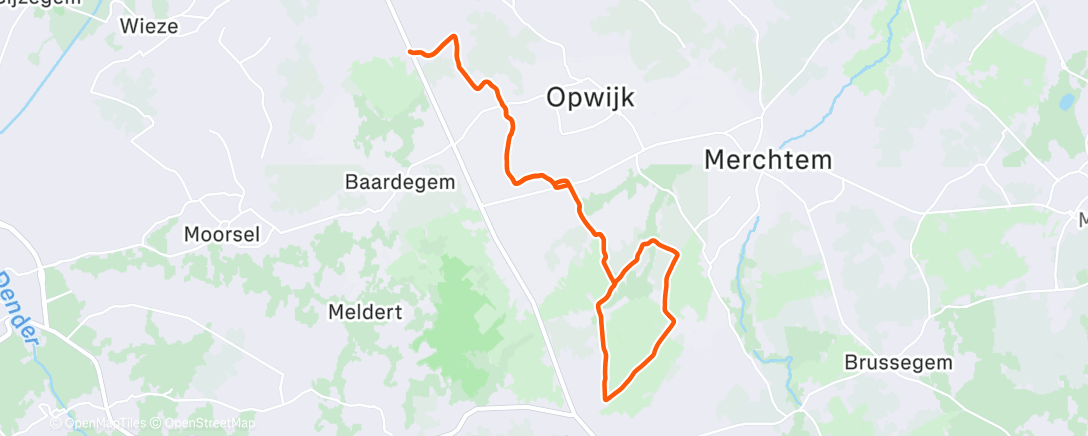 Map of the activity, Namiddagrit