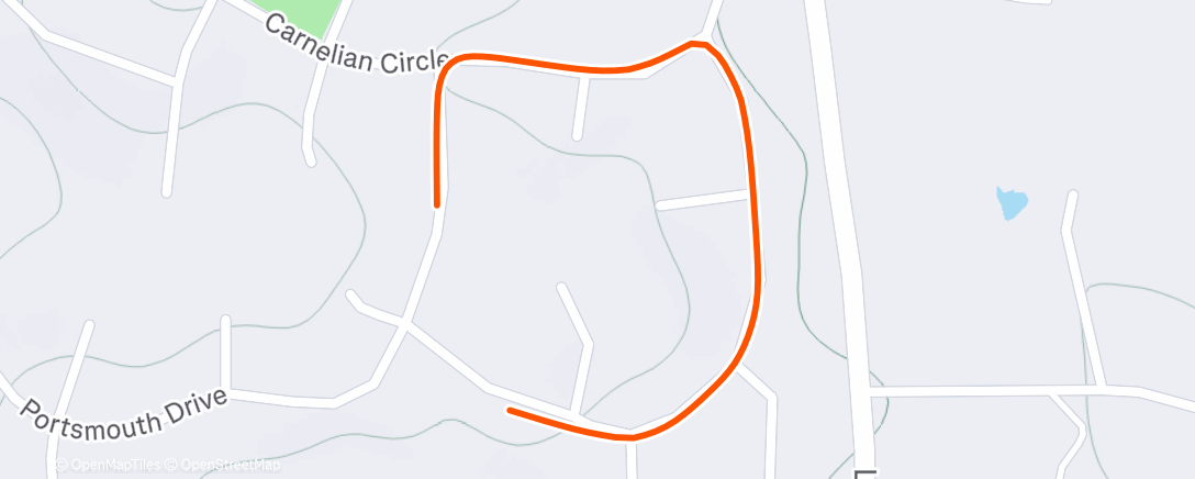 Карта физической активности (Morning Walk)