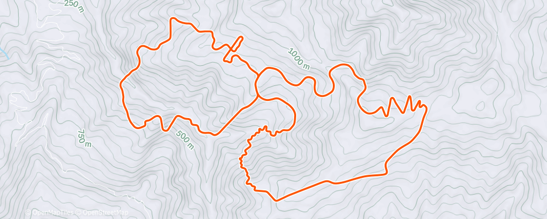 活动地图，Zwift - Gentil 8 in France