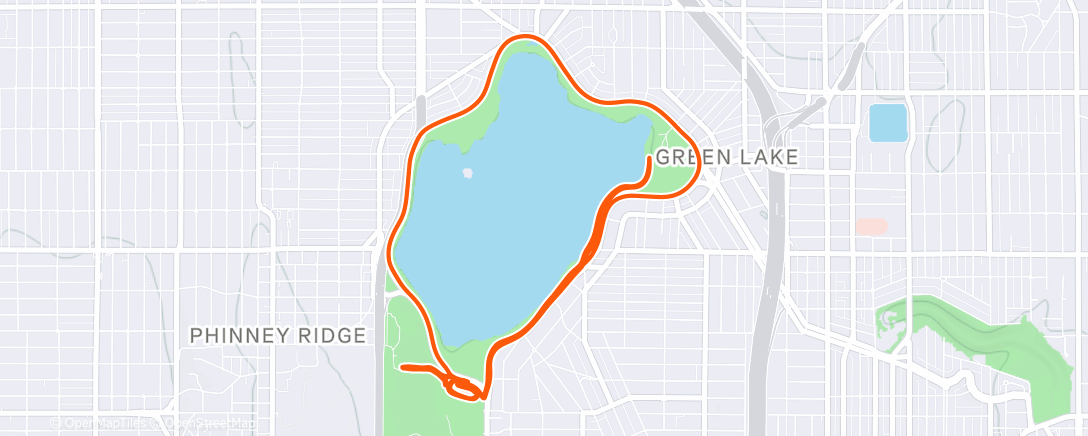 Mappa dell'attività Ending my "professional" running career with a workout is the right amount of twisted