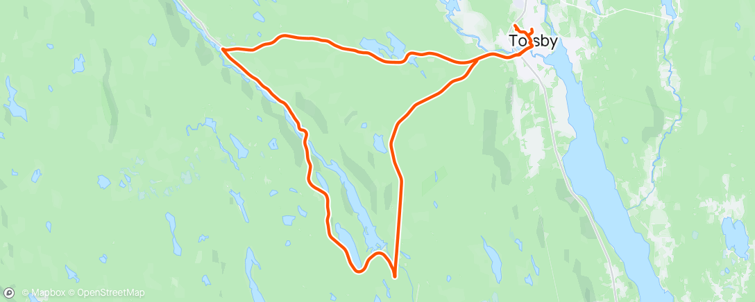 Map of the activity, Morning Mountain Bike Ride: Stjerneskolan MTB- åk 3-4 - 4x15 sec ANP