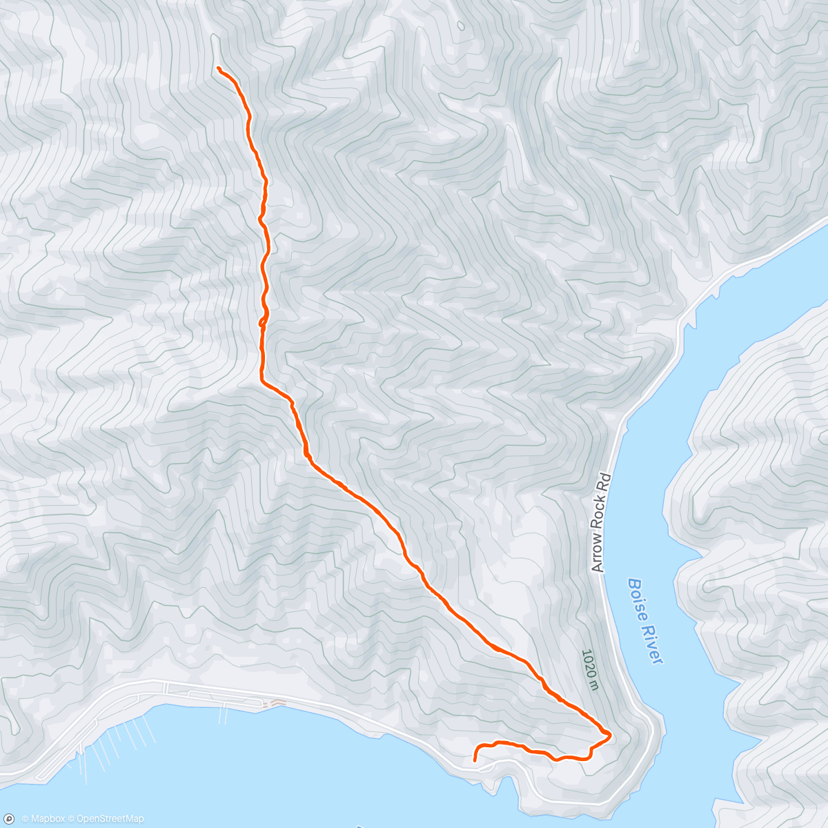 Map of the activity, When In Boise...