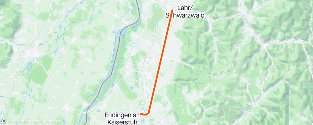 Mapa de la actividad (Fahrt am Nachmittag)