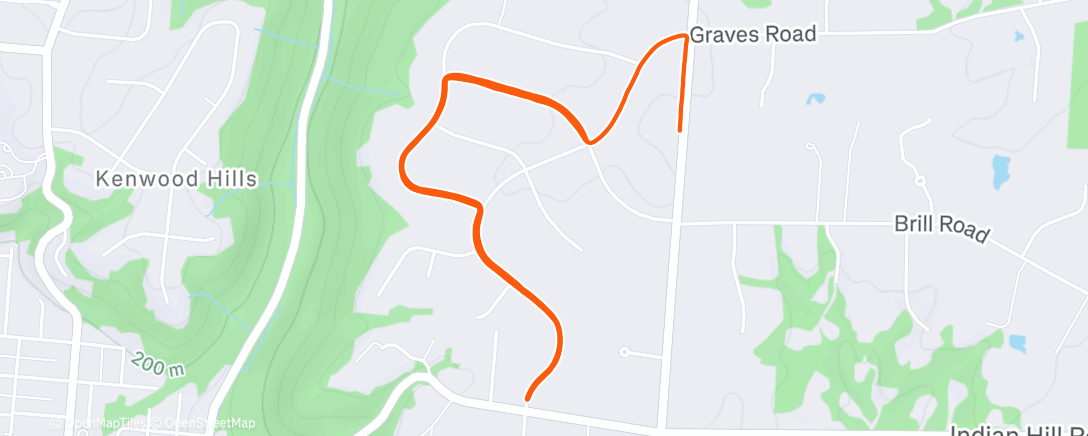 Map of the activity, Sick kid. Wife working.