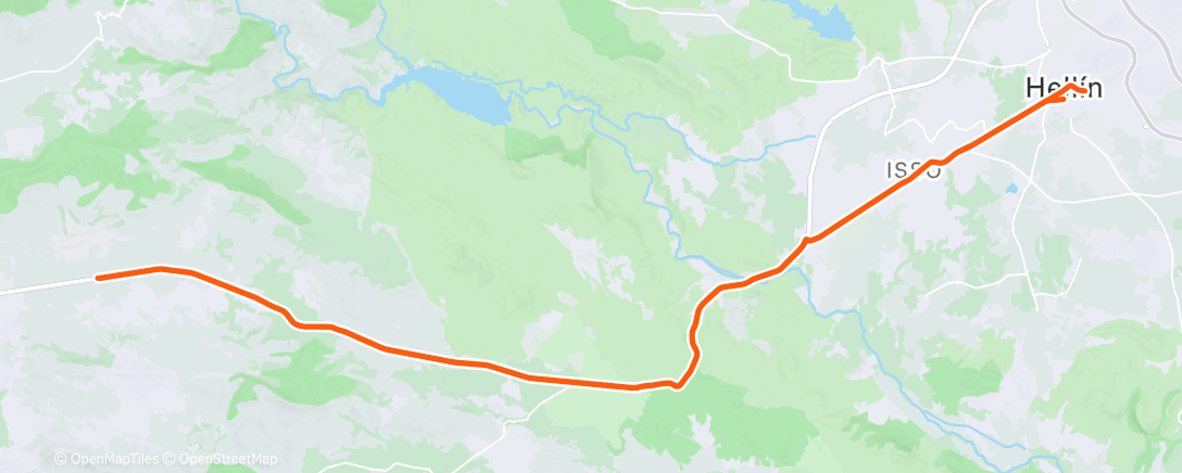 Map of the activity, Las Castillas pestosas🤠