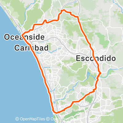 73 loop no lake hodges | 72.9 mi Cycling Route on Strava
