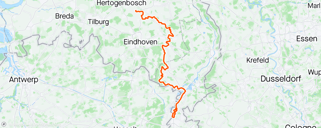 Map of the activity, Stage 3 ZLM Tour🇳🇱💀