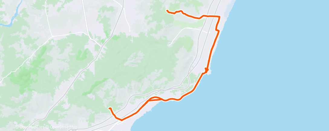 Карта физической активности (Bicicleta por la mañana)