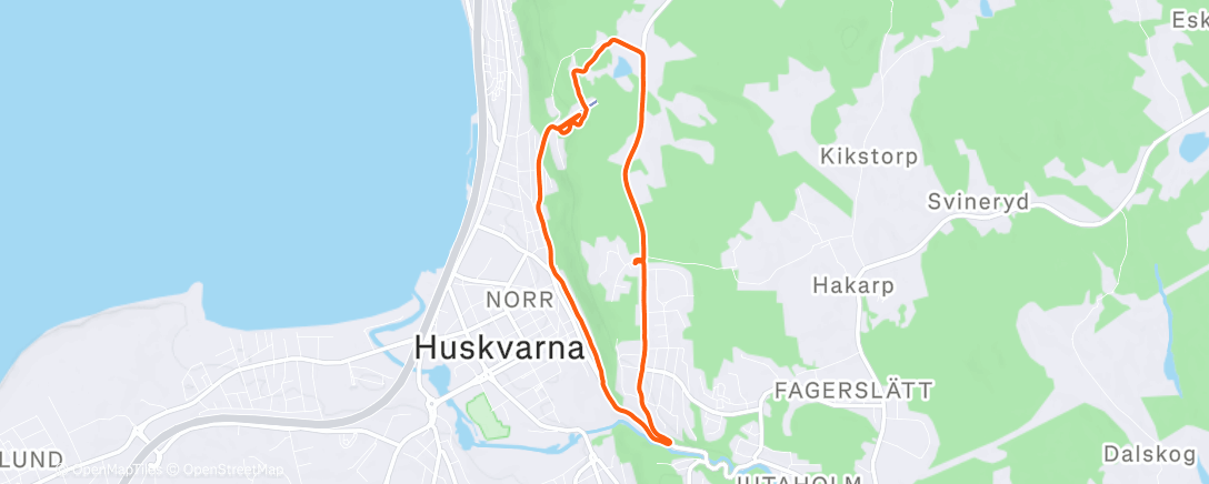 Map of the activity, Månsken och sånt