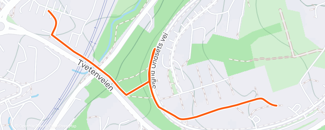 「Opptrening 3」活動的地圖