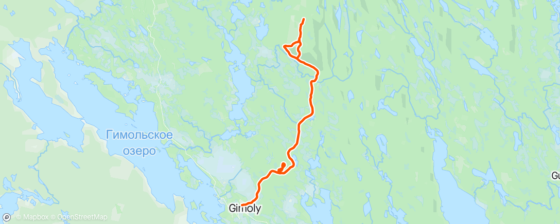 Map of the activity, Obsession «Vottovaara»✘#56.