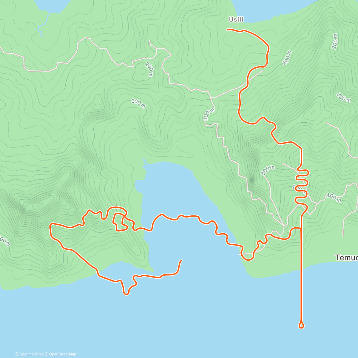 Map of the activity, Zwift - Radio Rendezvous in Watopia