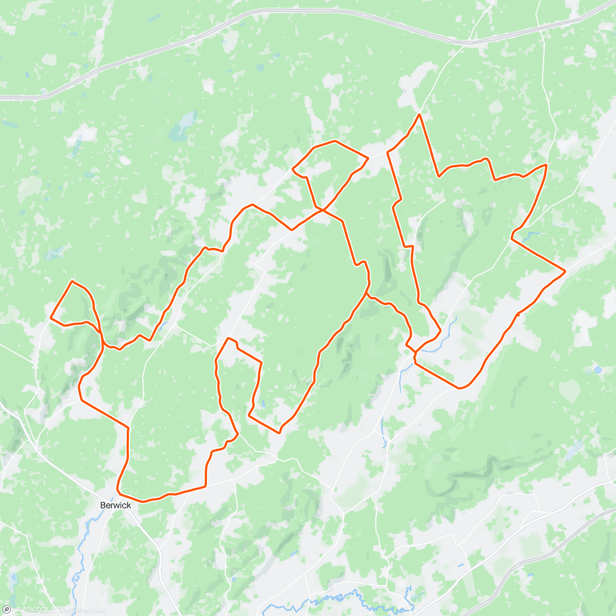 Map of the activity, Gasthof Grind