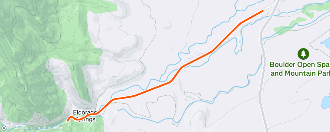 Map of the activity, Eldo commute