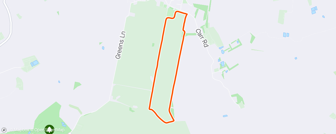 Map of the activity, Tired legs paddling with the doggos 🐶