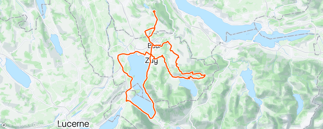 Map of the activity, Chaingang; various goats