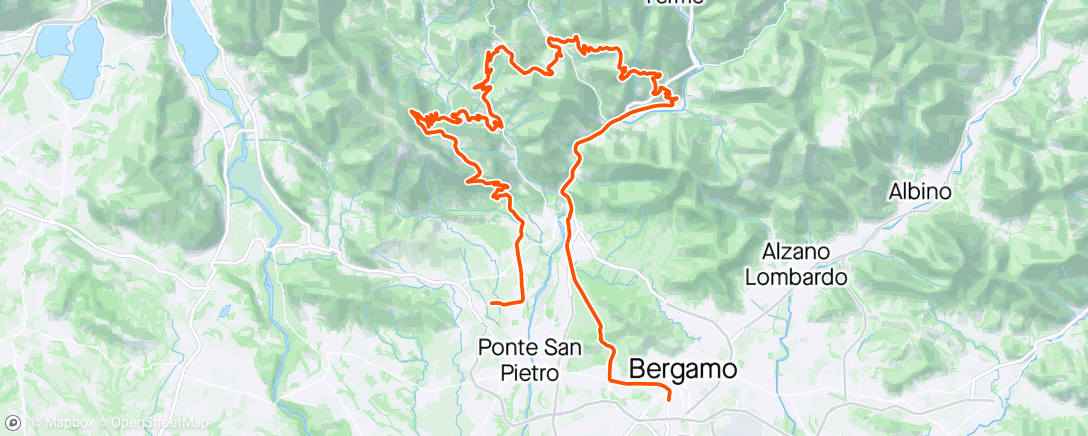 Map of the activity, Giretto senza strafare