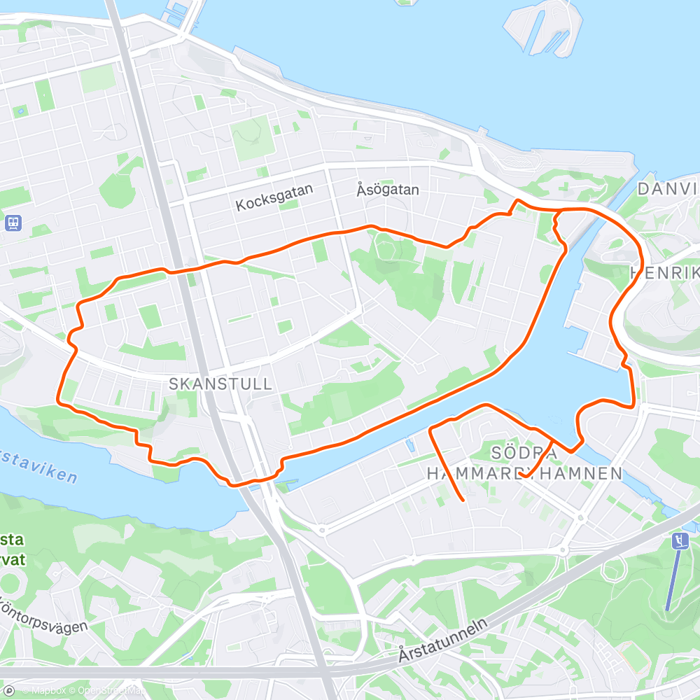 Map of the activity