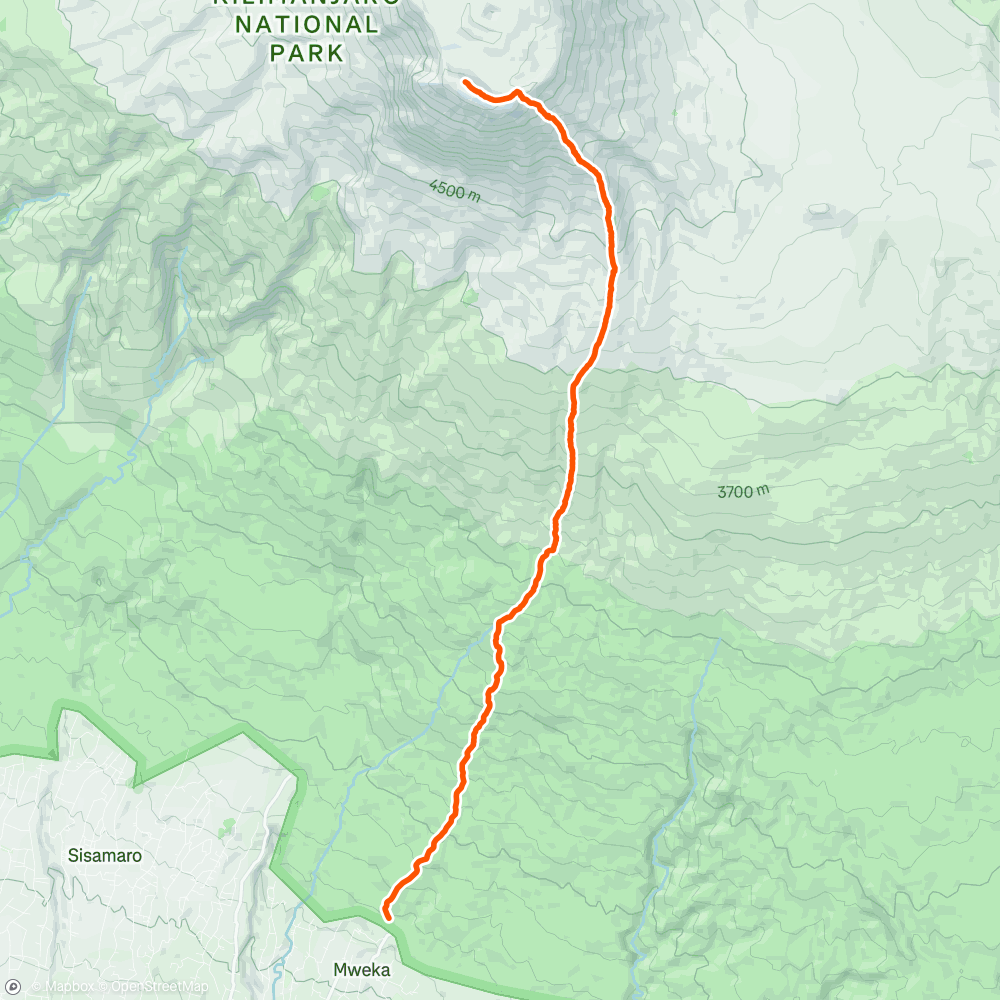 Map of the activity