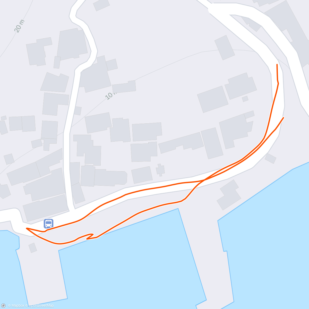 Map of the activity, 散歩と筋トレ